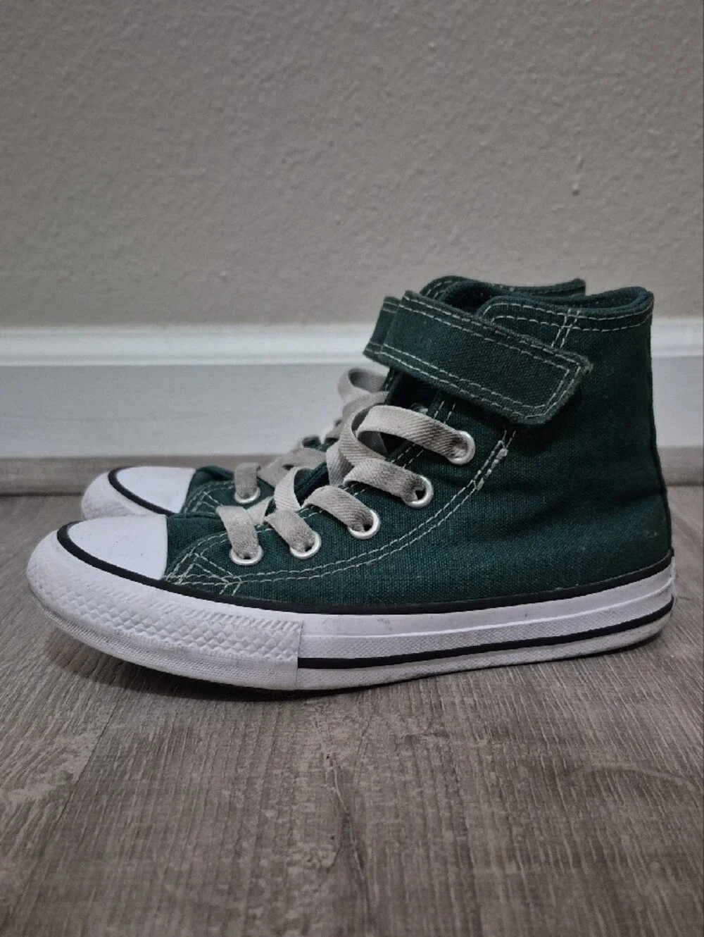 Converse Kids Green High Top All Star Sneakers